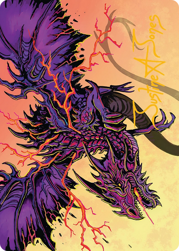 Stormshriek Feral Art Card (35/54) [Tarkir: Dragonstorm Art Series]