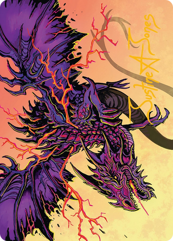 Stormshriek Feral Art Card (35/54) [Tarkir: Dragonstorm Art Series]