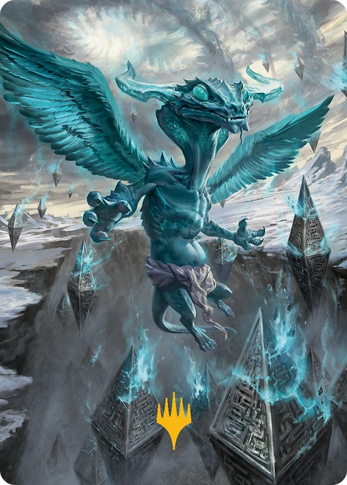 Ugin, Eye of the Storms Art Card (47/54) [Tarkir: Dragonstorm Art Series]