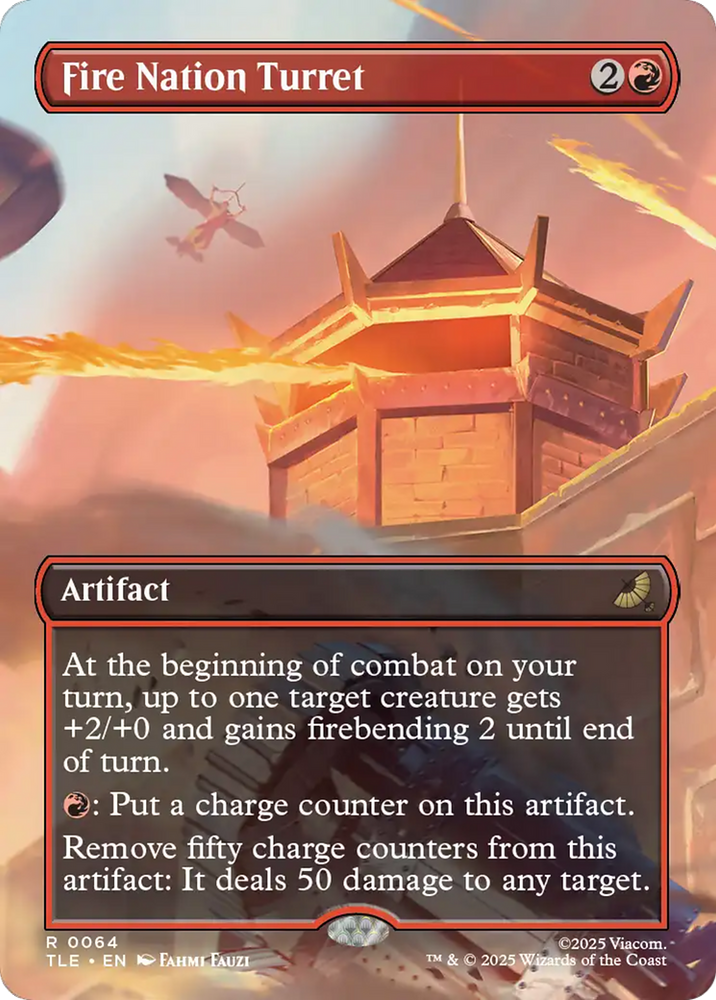 Fire Nation Turret (Borderless) [Avatar: The Last Airbender: Eternal-Legal]