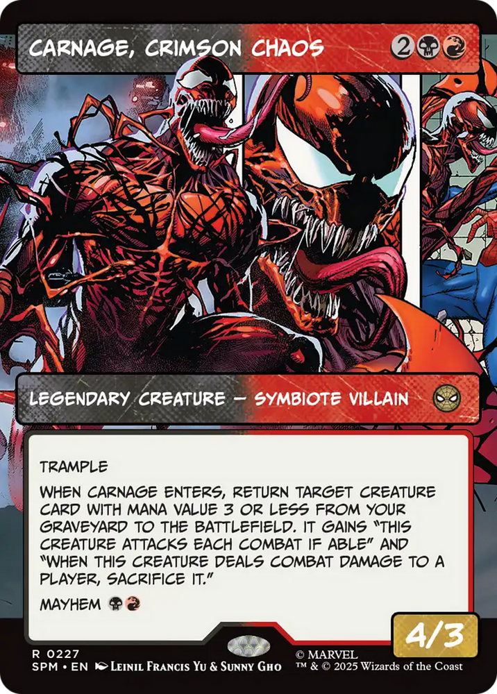 Carnage, Crimson Chaos (Borderless) [Marvel's Spider-Man]