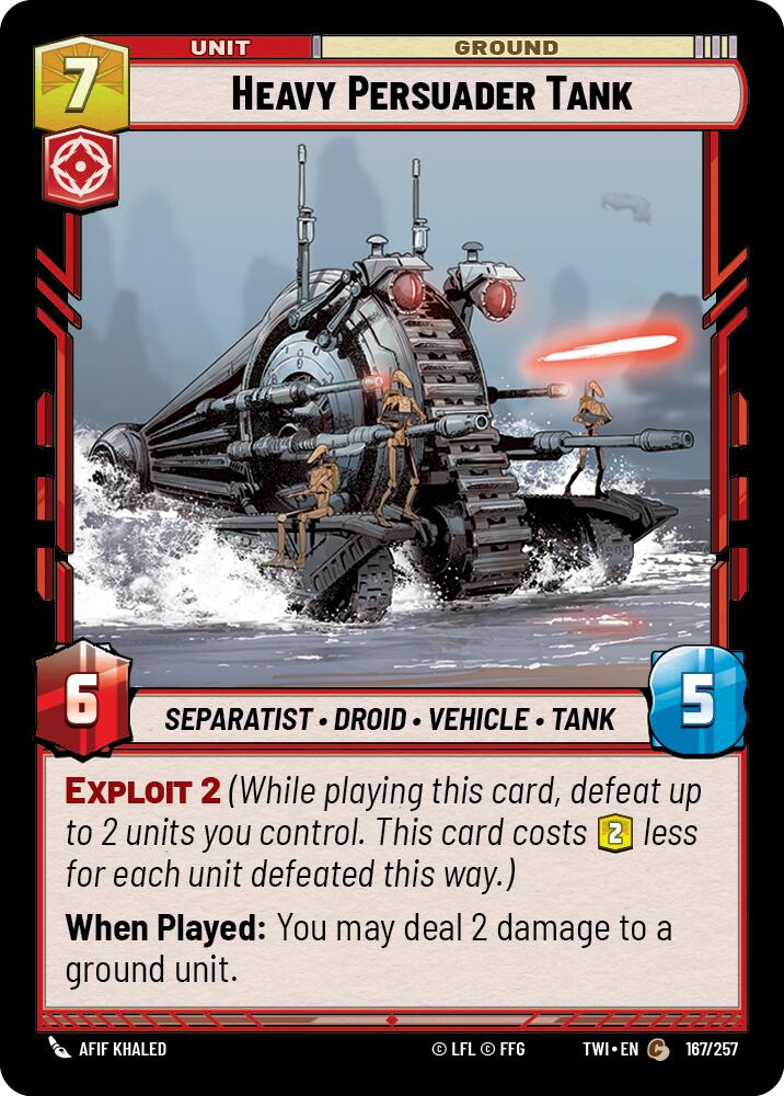 Heavy Persuader Tank (167/257) (167/257) [Twilight of the Republic]