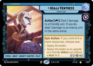 Asajj Ventress - I Work Alone (001/262) (001/257) [Jump to Lightspeed]