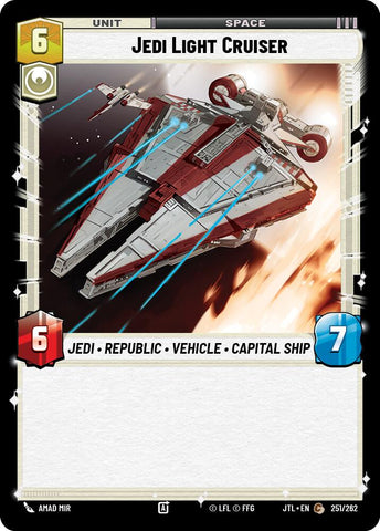 Jedi Light Cruiser (251/262) (251/262) [Jump to Lightspeed]