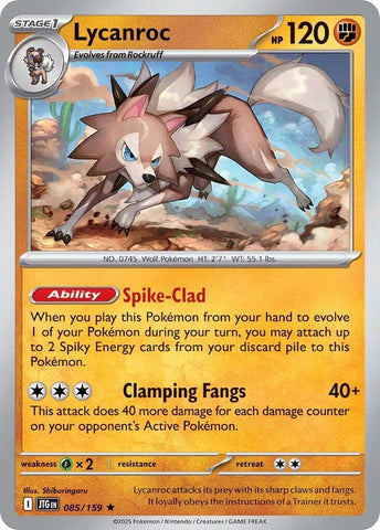 Lycanroc (085/159) [Scarlet & Violet: Journey Together]