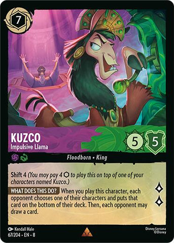Kuzco - Impulsive Llama (67/204) [Reign of Jafar]