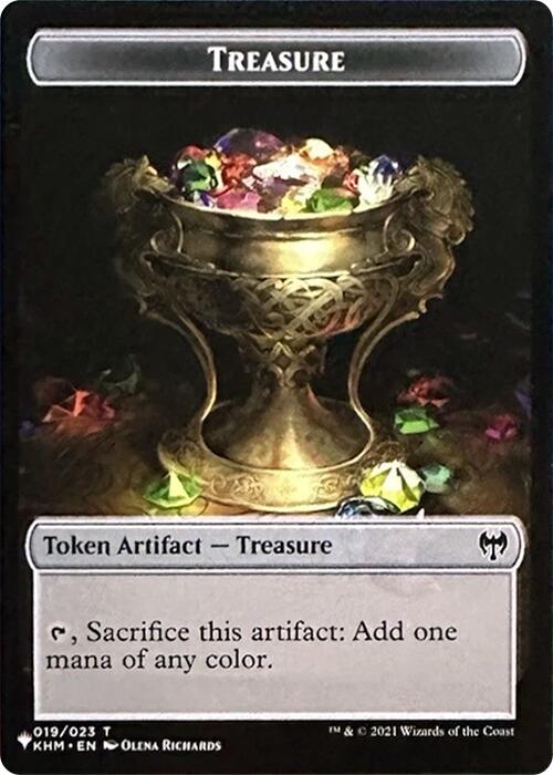 Treasure // Egg Double-Sided Token [Secret Lair Drop Series]