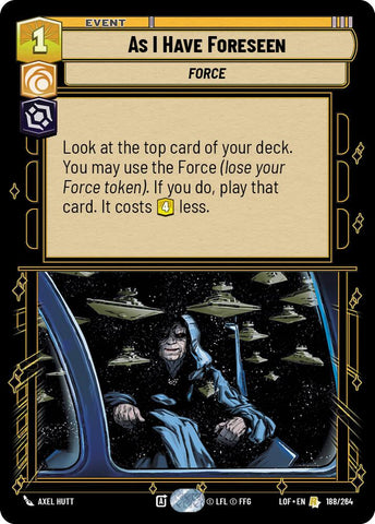 As I Have Foreseen (188/264) (188/264) [Legends of the Force]