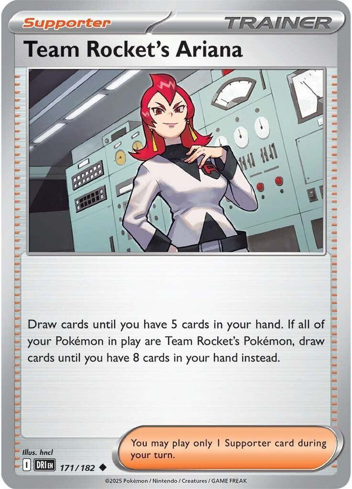 Team Rocket's Ariana (171/182) [Scarlet & Violet: Destined Rivals]