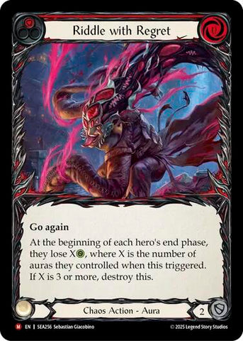 Riddle with Regret [SEA256] (High Seas)  Rainbow Foil