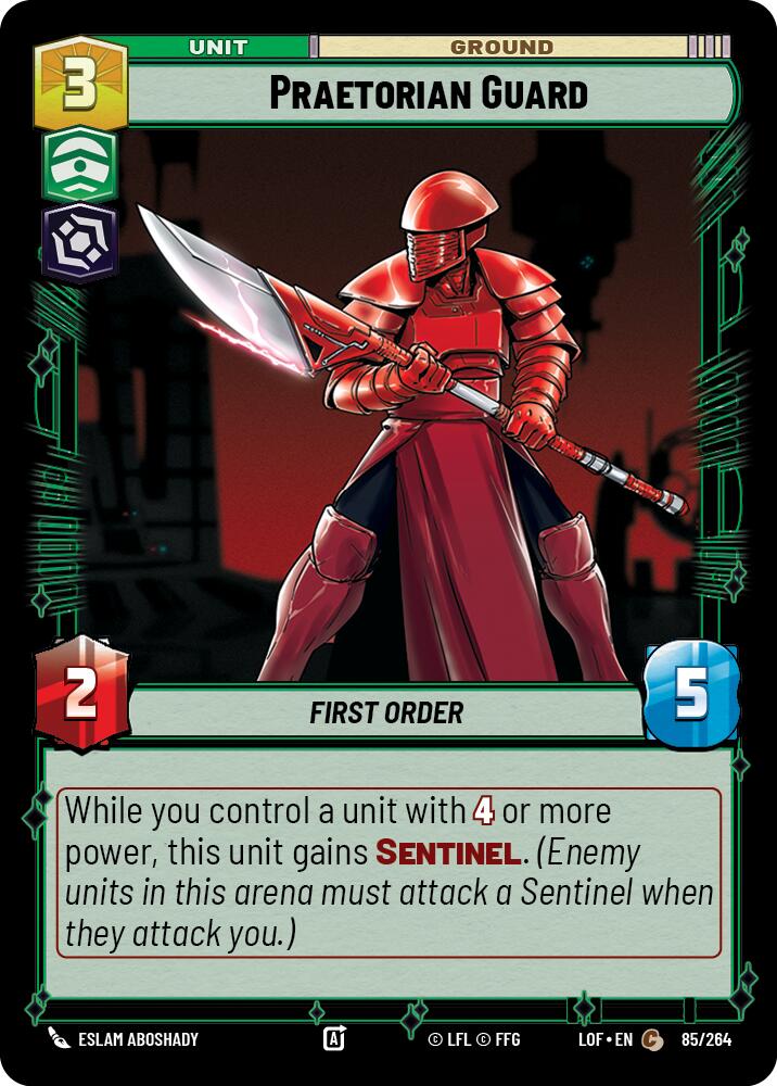 Praetorian Guard (85/264) (85/264) [Legends of the Force]