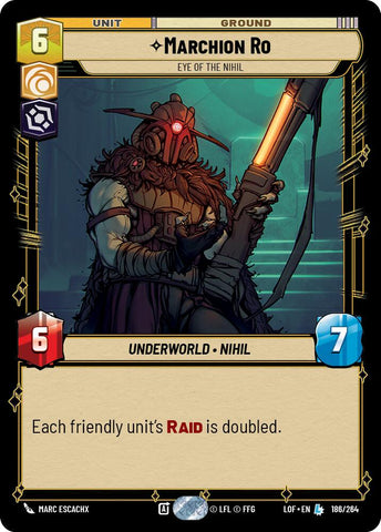 Marchion Ro - Eye of the Nihil (186/264) (186/264) [Legends of the Force]