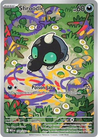 Shroodle (149/132) [Mega Evolution: Base Set]