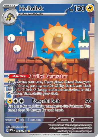 Heliolisk (229/217) [Mega Evolution: Ascended Heroes]
