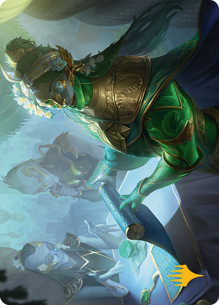 Sibsig Appraiser Art Card (8/54) [Tarkir: Dragonstorm Art Series]