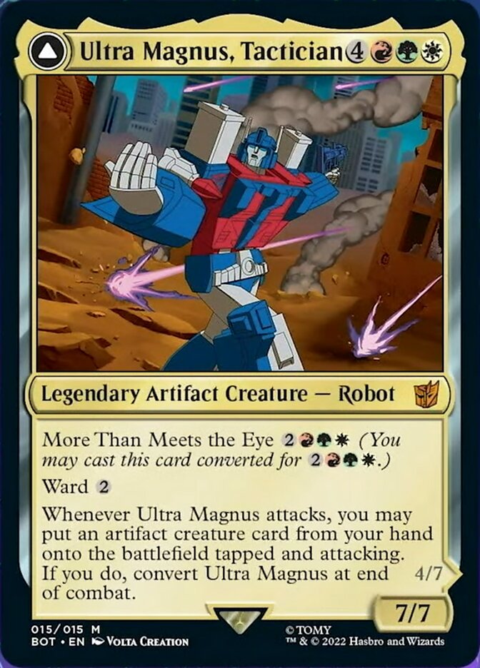 Ultra Magnus, Tactician // Ultra Magnus, Armored Carrier [Universes Beyond: Transformers]