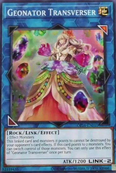 Geonator Transverser [OP16-EN] Super Rare