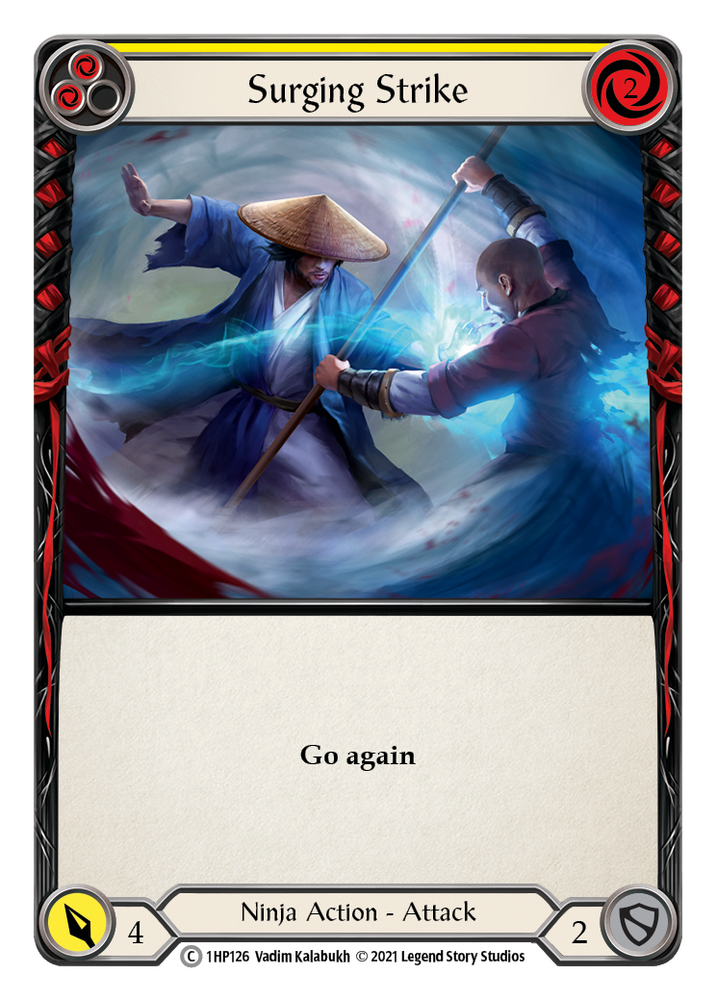 Surging Strike (Yellow) [1HP126]