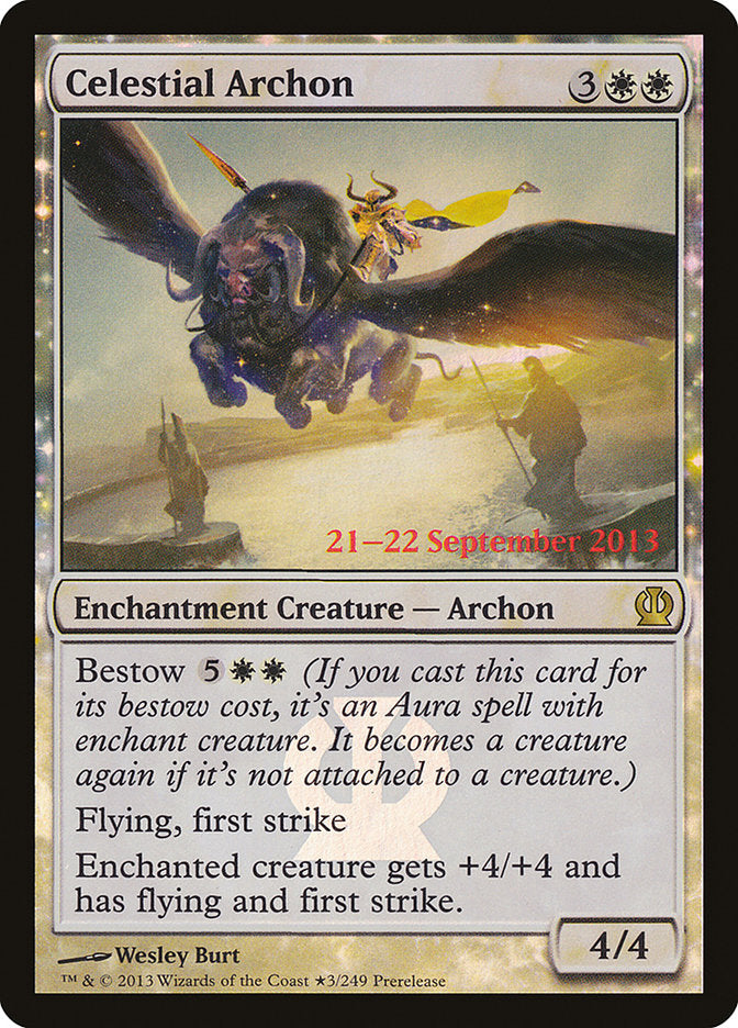 Celestial Archon  [Theros Prerelease Promos]