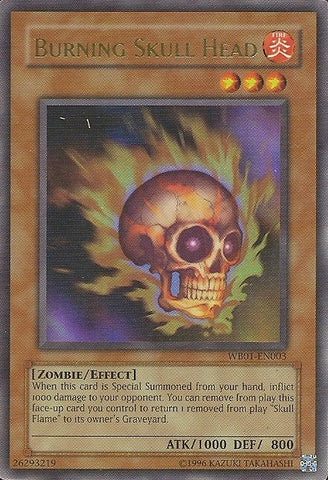 Burning Skull Head [WB01-EN003] Ultra Rare
